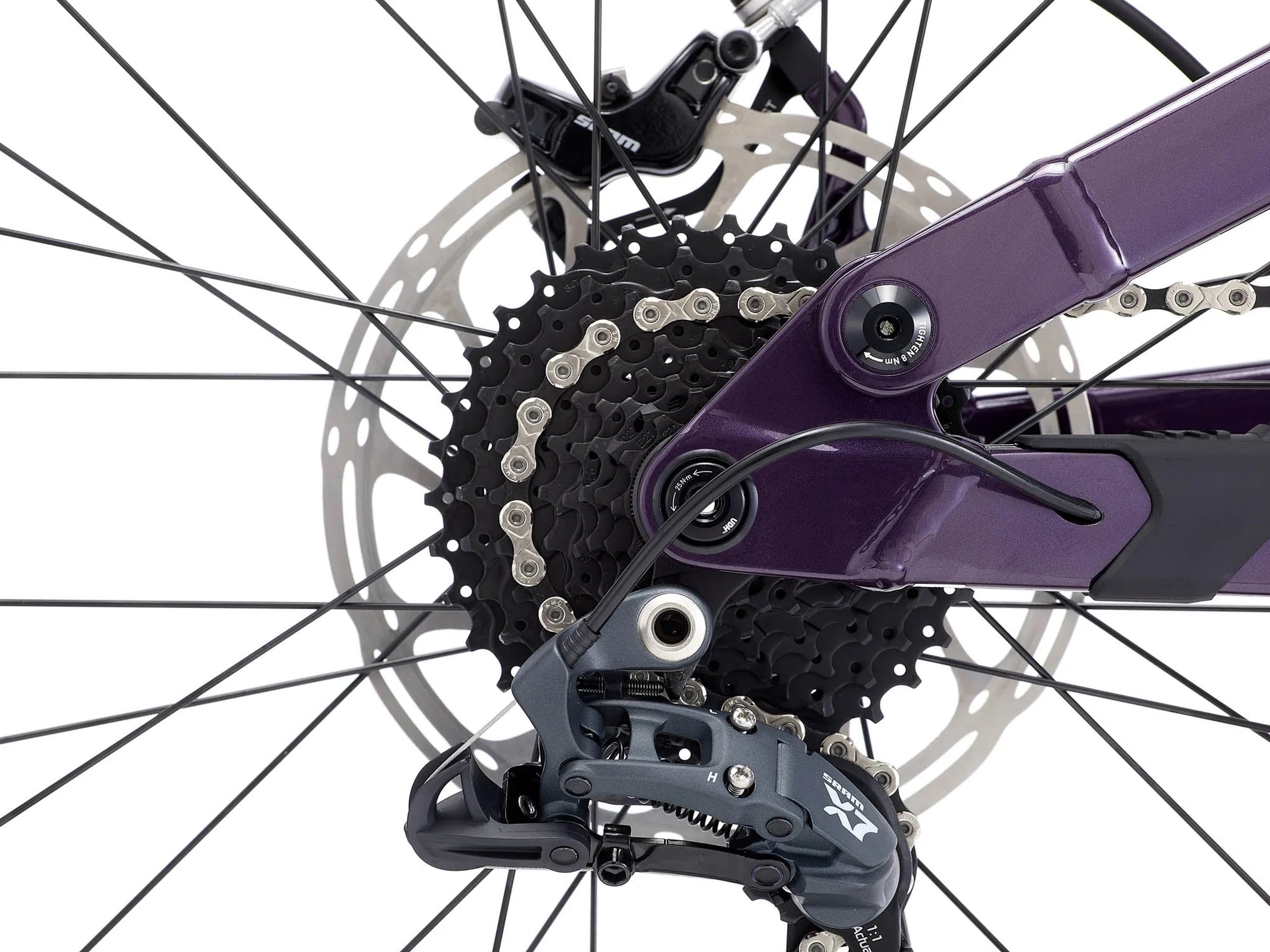 Close Up of the Chain on the Kona Process X DH Size M