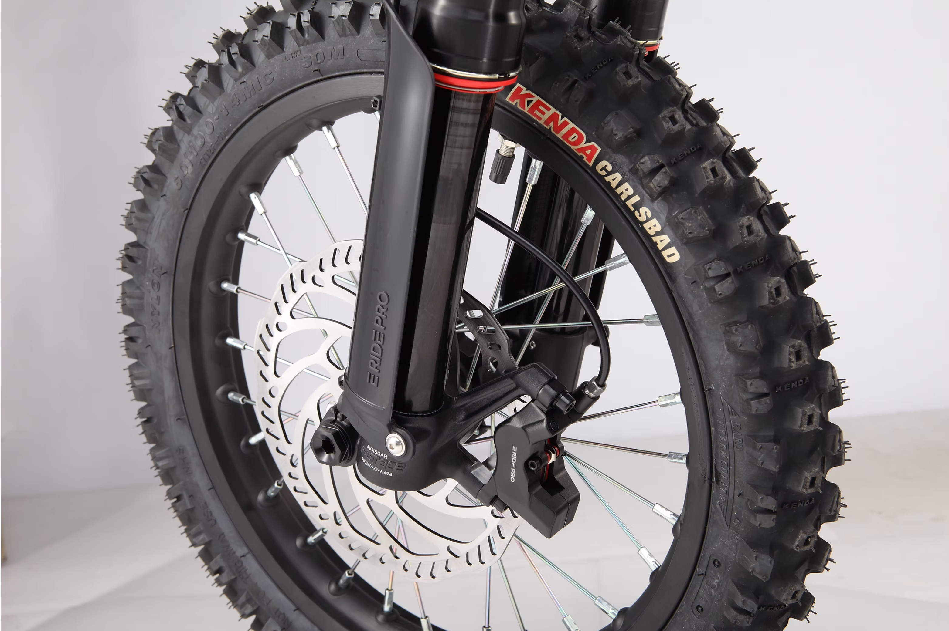 Close Up of the Wheel on the E-Ride Pro Mini