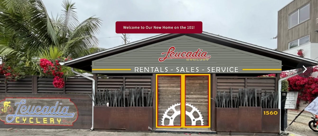 Leucadia Cyclery's new location