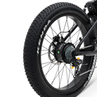 Kenda Tires on the Fat Murf™ E-Bike in Obsidian Black