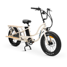 Higgs Cargo E-Bike in Bone