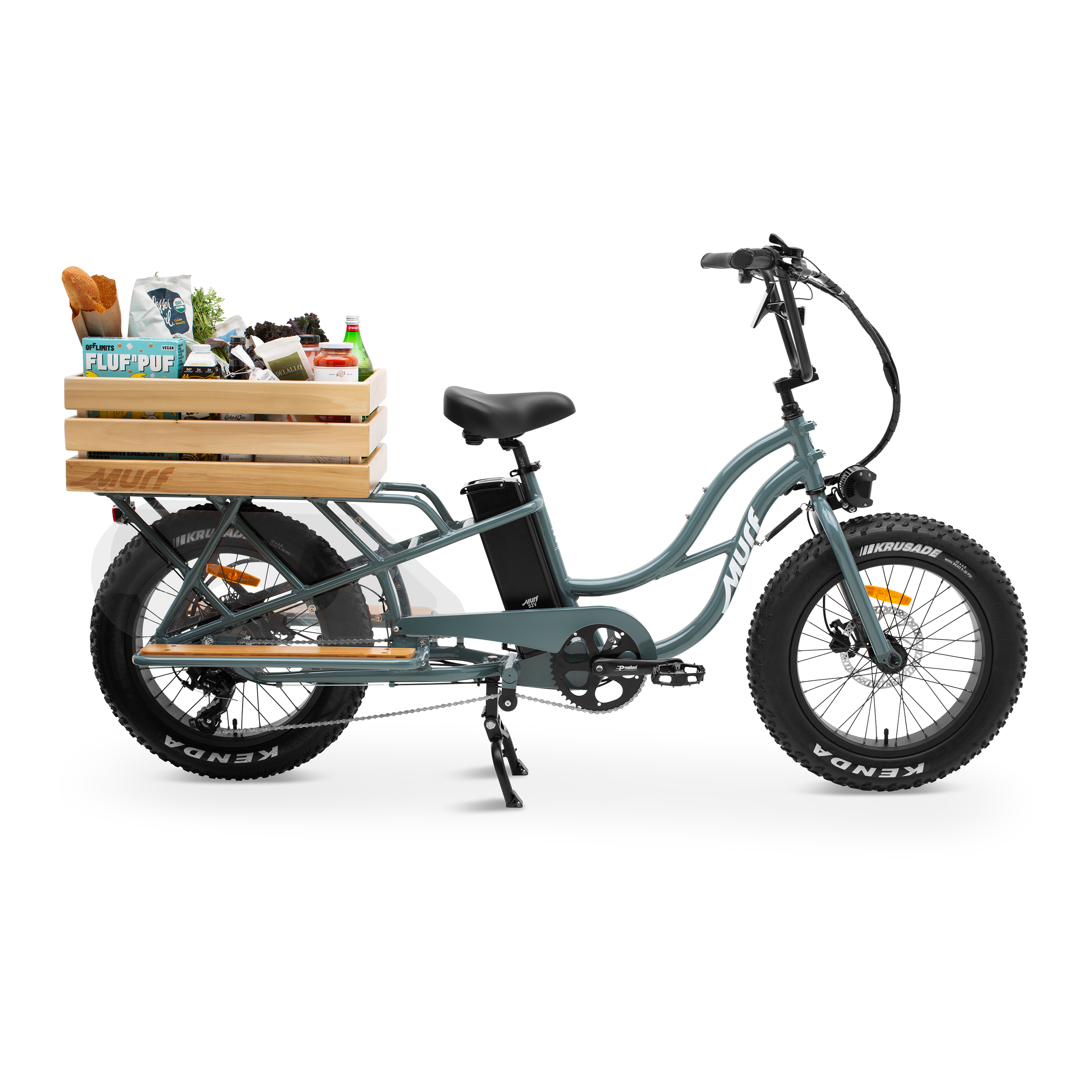 Higgs Cargo with a crate