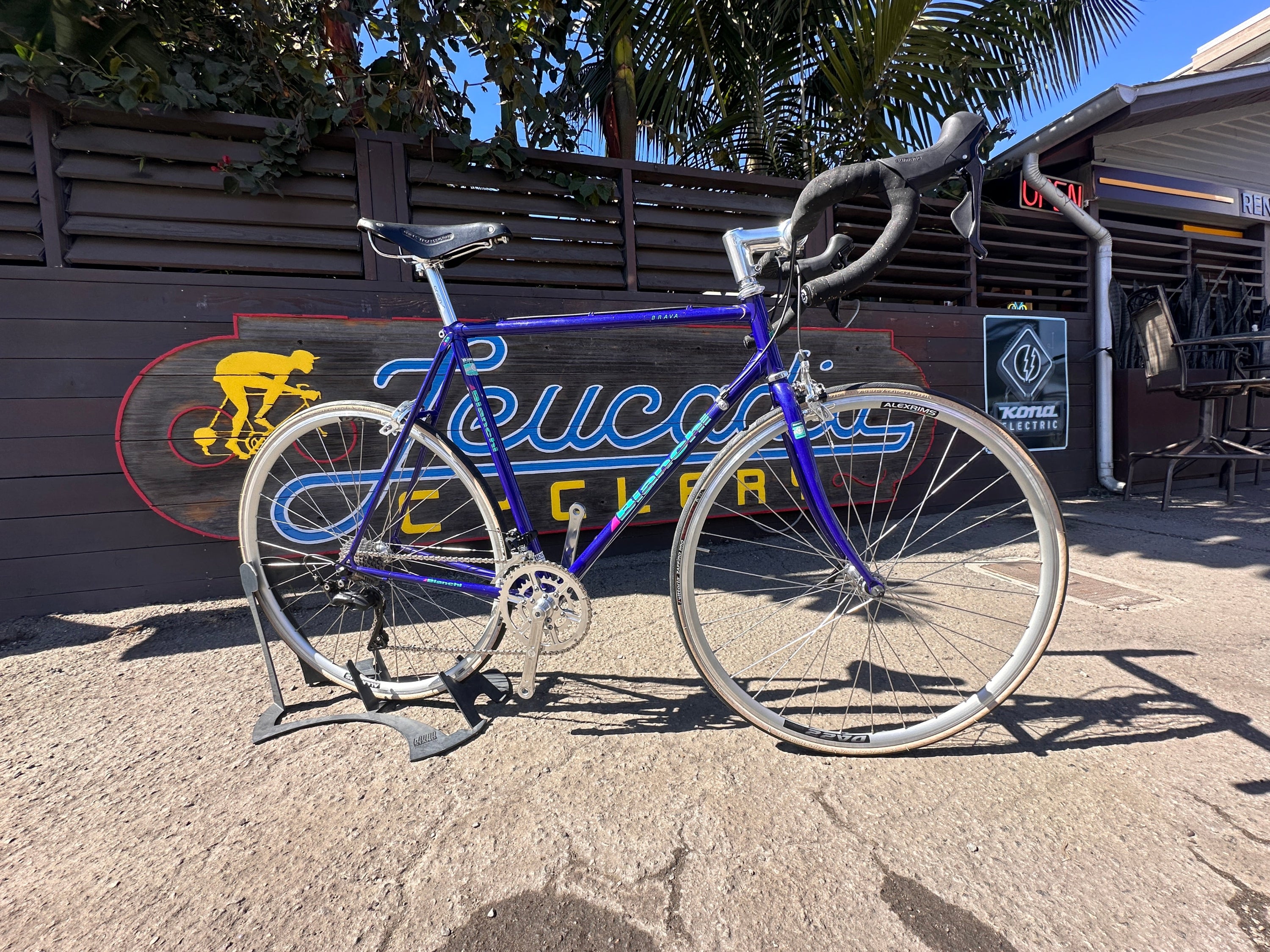 bianchi brava road bike 2006 Vintage Steel Bike, 52cm Small/Medium Cycle & Coffee Bianchi Brava 55 For Sale