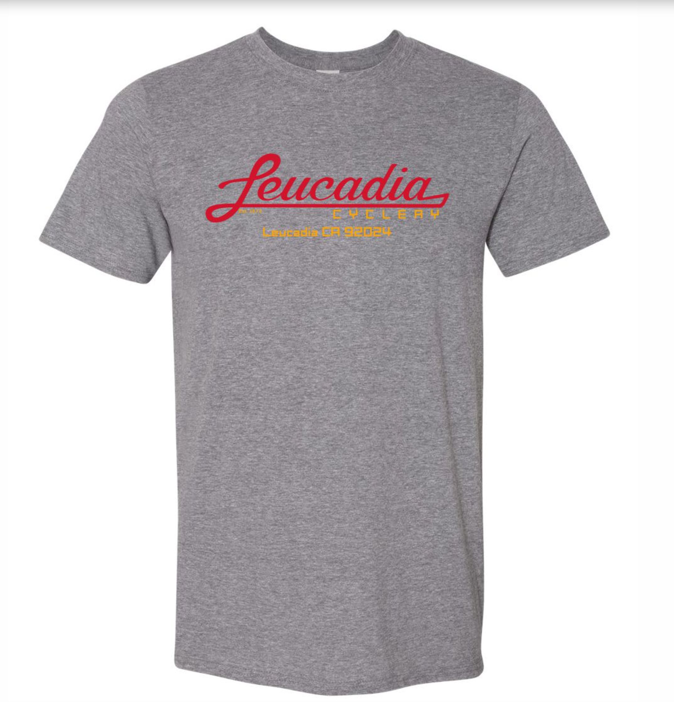 Leucadia Cyclery Vintage T-Shirt in Gray