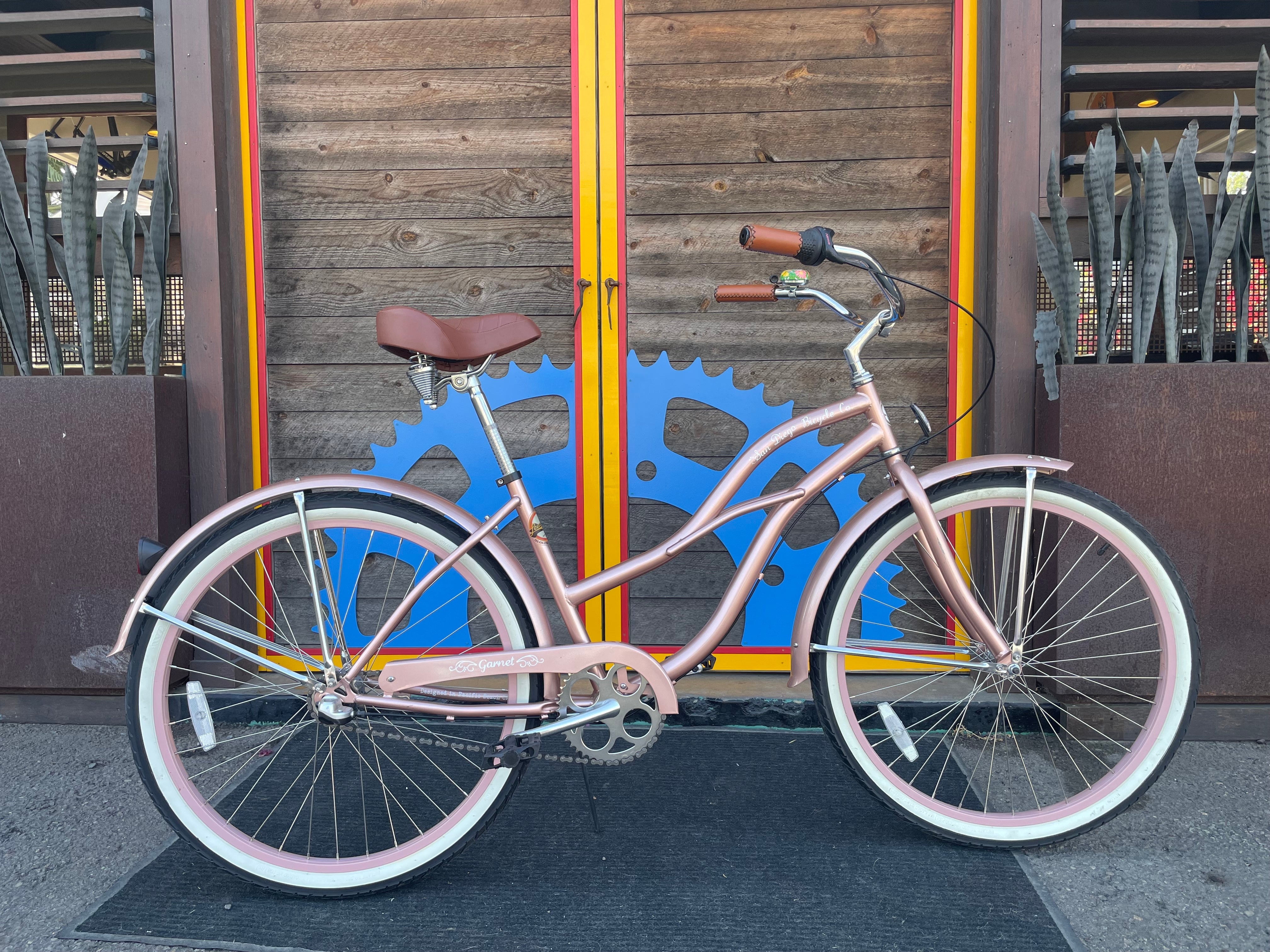 San Diego Bicycle Co. Women's Beach Cruiser Rental  at Leucadia Cyclery 