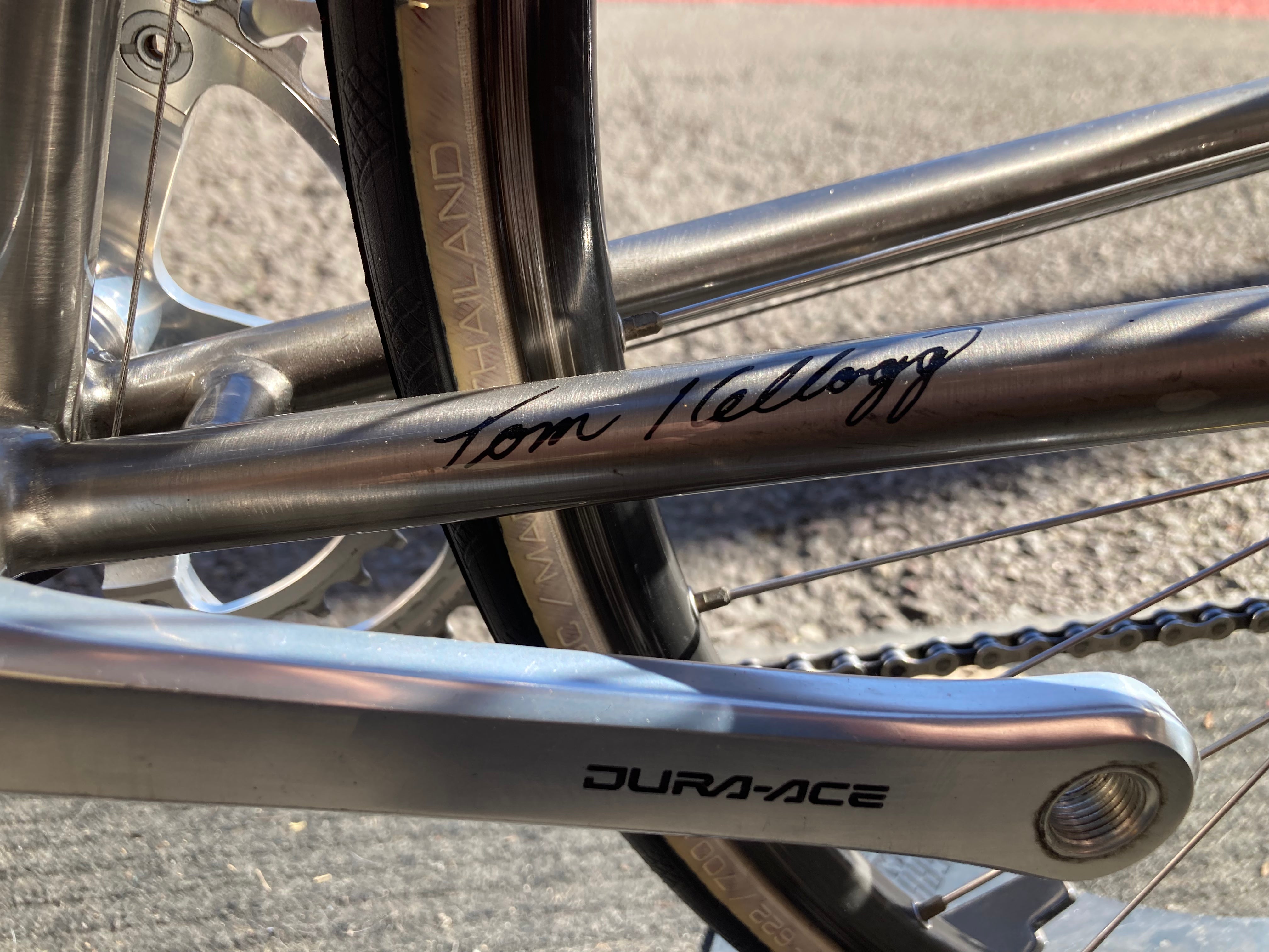 Spectrum Titanium Bike with Tom Kellogg Signature