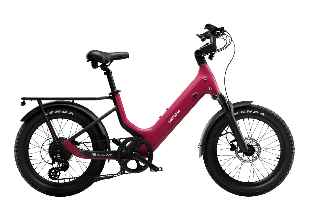 Urtopia Joy Carbon E-Bike in Rose Red